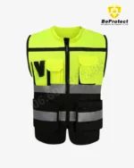 Gilet 3M de de sécurité Multipoche Originale - Gilet Haute Visibilité pour chantier prix au maroc