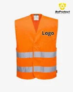 Gilet de Sécurité Haute Visibilité Standard Personnalisable - Jaune